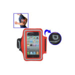 Sportsarmbånd til iPhone 4/4S, 3GS, 3G og iPod touch. Rød. Mobil, PC og tablet tilbehør