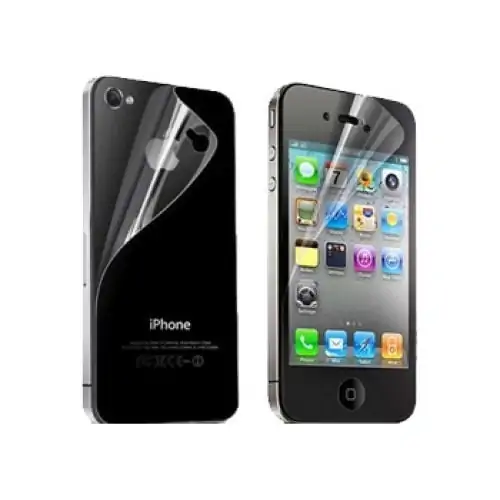 Skærmbeskyttelse til iPhone 4 & 4S. Front+Back. Mobil, PC og tablet tilbehør