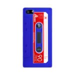 iPhone 5/5S/SE Retro Cover. Silikone kassettebånd. Blå. Mobil, PC og tablet tilbehør