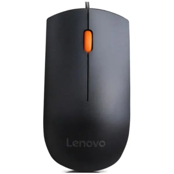 Lenovo Essential Optisk USB højre- og venstrehånds mus. 1600DPI. Mobil, PC og tablet tilbehør