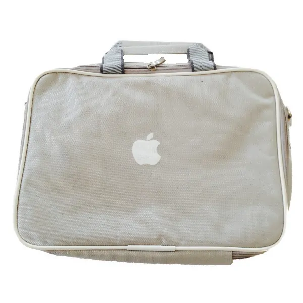 Lækker Macbook 13,3" skulderstaske med Apple logo. Silver. Mobil, PC og tablet tilbehør