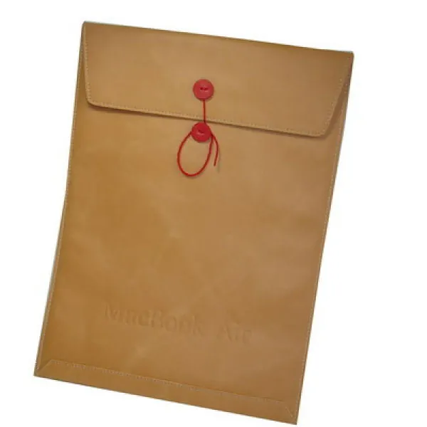 Lækkert læder sleeve til Macbook Air. 11,6" Brun. Mobil, PC og tablet tilbehør