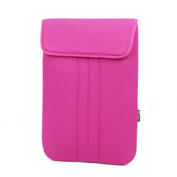 Lækkert neopren computer sleeve til 13,3". Pink. Mobil, PC og tablet tilbehør