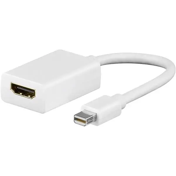 Goobay Mini displayport til HDMI adapter. Mobil, PC og tablet tilbehør
