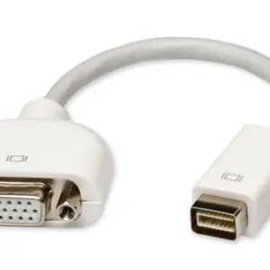 Mini DVI til VGA adapter. Mobil, PC og tablet tilbehør