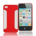More Para Blaze iPhone 4 Cover inkl. 2x skærmbeskyttelse. Rød Mobil, PC og tablet tilbehør