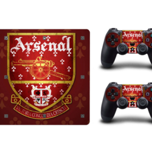 PS4 Slim skin til konsol og to controllere. Arsenal. Mobil, PC og tablet tilbehør