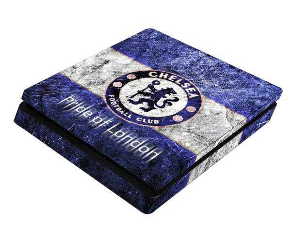 PS4 Slim skin til konsol og to controllere. Chelsea. PS4 Slim skin til konsol og to controllere. Chelsea. - Billede 2