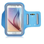 Sportsarmbånd til bla Samsung S3, S4, S5, S6, S6 Edge & S7. Blå. Mobil, PC og tablet tilbehør