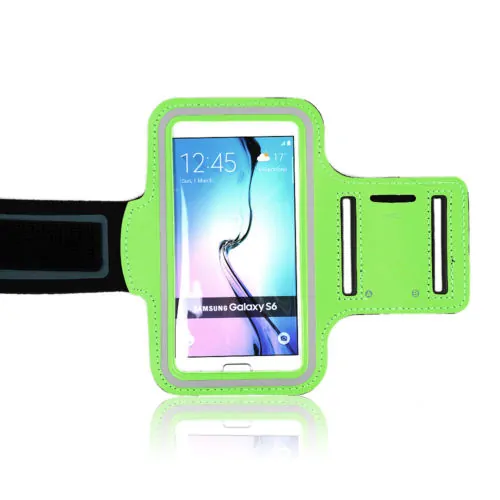 Sportsarmbånd til bla Samsung S3, S4, S5, S6, S6 Edge & S7. Grøn Sportsarmbånd til bla Samsung S3, S4, S5, S6, S6 Edge & S7. Grøn