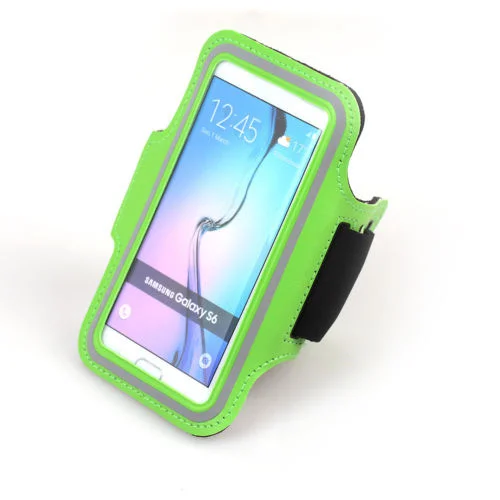 Sportsarmbånd til bla Samsung S3, S4, S5, S6, S6 Edge & S7. Grøn Sportsarmbånd til bla Samsung S3, S4, S5, S6, S6 Edge & S7. Grøn - Billede 2