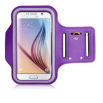 Sportsarmbånd til Samsung S3, S4, S5, S6, S6 Edge & S7. Lilla. Mobil, PC og tablet tilbehør