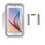 Sportsarmbånd til bla Samsung S3, S4, S5, S6, S6 Edge & S7. Hvid Mobil, PC og tablet tilbehør