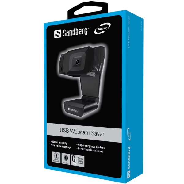 Sandberg USB Webcam Saver. HD 480p (640 x 480 pixels). Sandberg USB Webcam Saver. HD 480p (640 x 480 pixels). - Billede 2