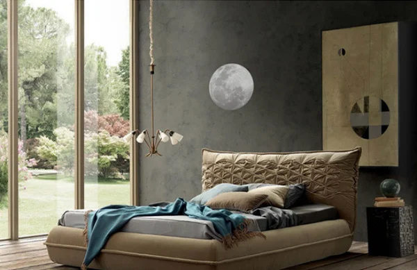 Flot selvlysende måne wallsticker. 11 cm. I love you. Flot selvlysende måne wallsticker. 11 cm. I love you. - Billede 5