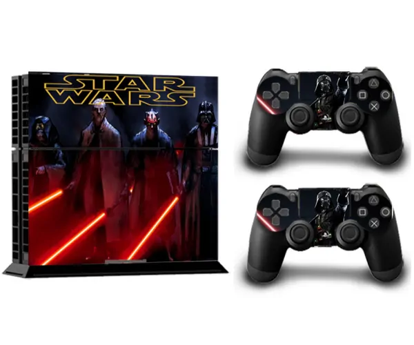 PS4 skin til konsol og to controllere. Star Wars - 4x Ondskab PS4 skin til konsol og to controllere. Star Wars - 4x Ondskab