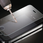 Hærdet tempered glas til iPhone 4/4S. Ultratyndt - kun 0.26 mm. Mobil, PC og tablet tilbehør