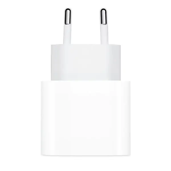 20W USB-C-strømforsyning. Lynhurtig opladning. Hvid. 20W USB-C-strømforsyning. Lynhurtig opladning. Hvid. - Billede 4