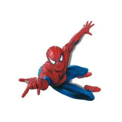 Stor Spiderman wallsticker. 110x90cm Mobil, PC og tablet tilbehør