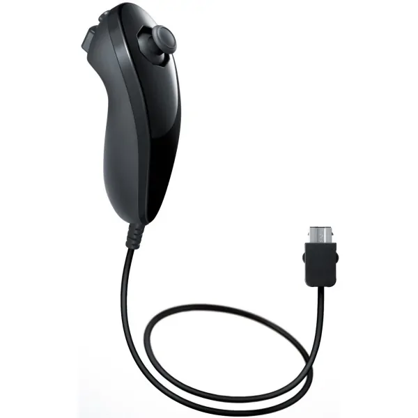Nunchuck til Nintendo Wii / Wii U. Sort. Nunchuck til Nintendo Wii / Wii U. Sort.